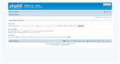 Desktop Screenshot of forum.muzeumbronipancernej.pl